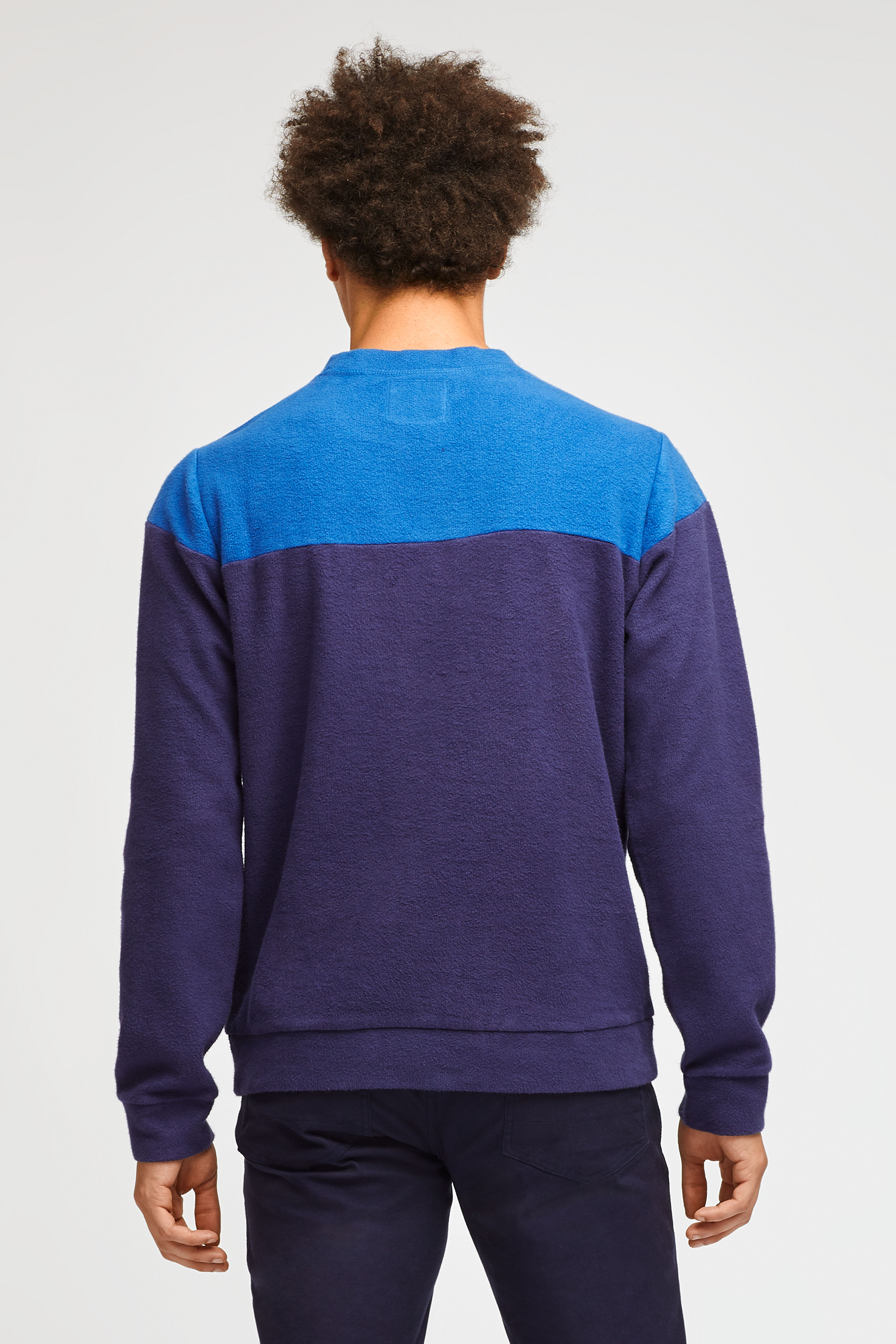 Reverse Fleece Crew Neck Sweatshirt