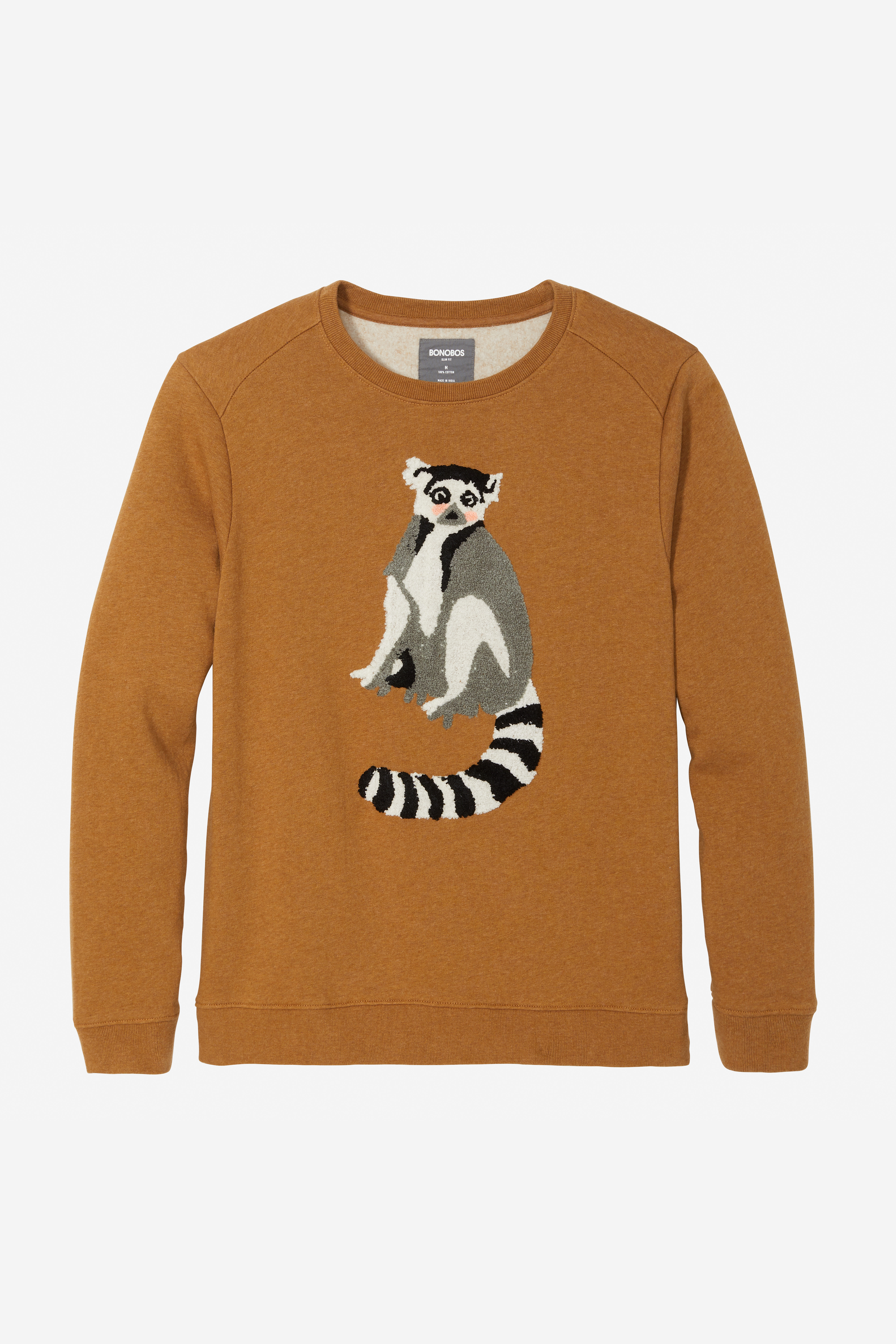 Lemur Fleece Crew Neck