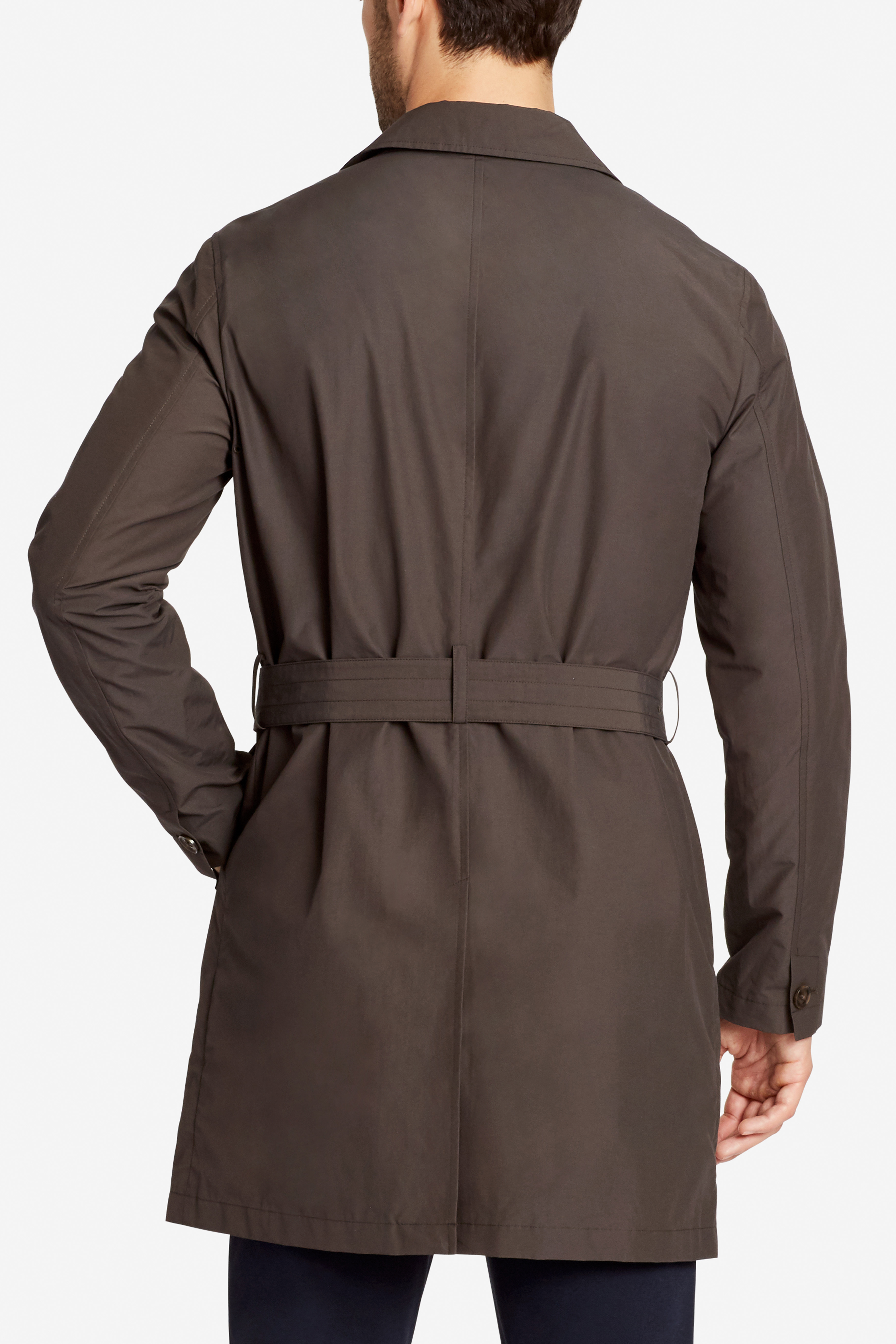 Men's Slim Fit Trench Coat