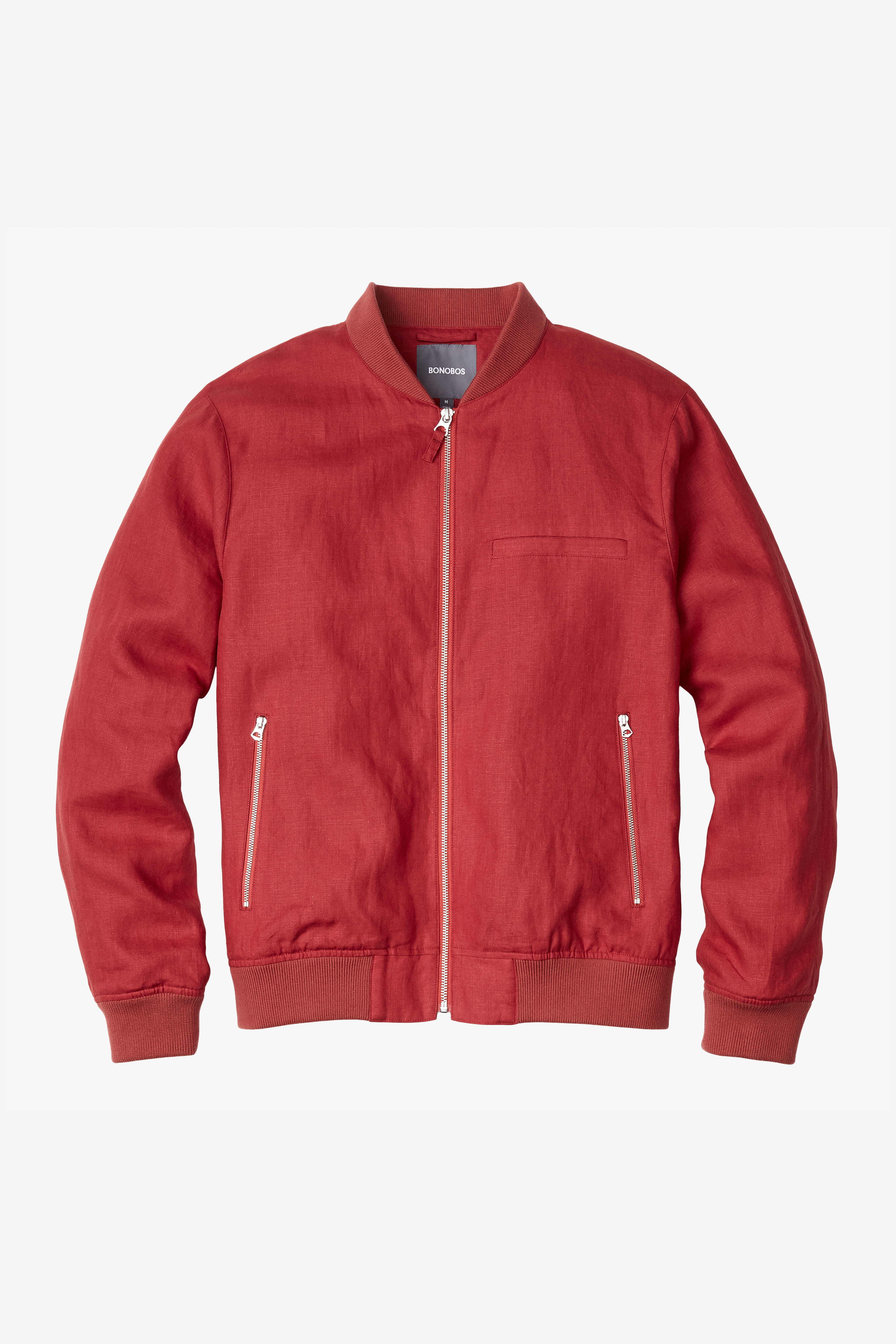 The Linen Bomber Jacket