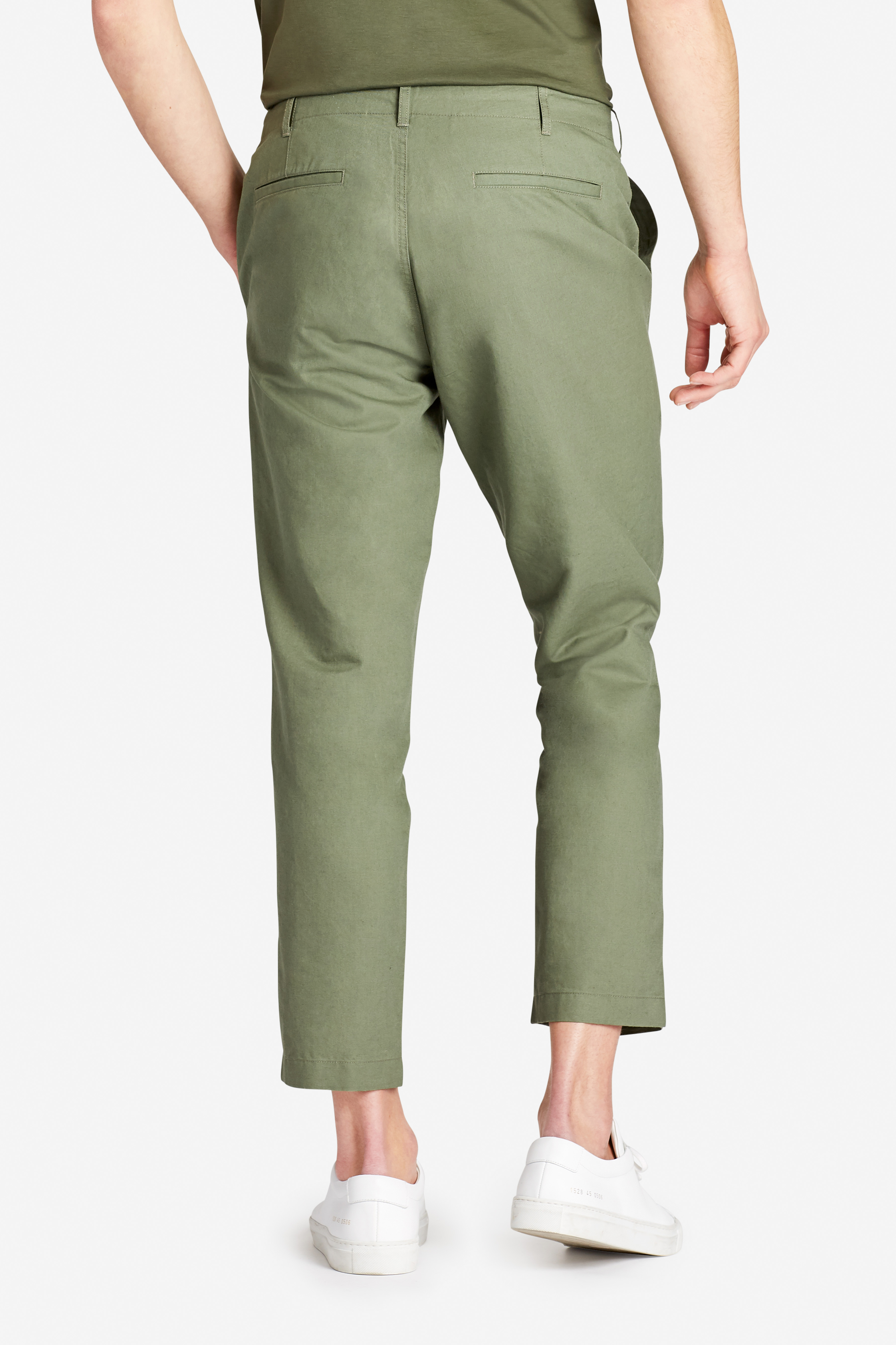 【BAON】[BAON] Pastilon Linen Pintuck Slacks Signature Bi-Stretch Performance Linen 5-Pocket Pants